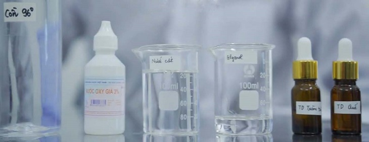 Instructions on how to make a WHO hand sanitizer from medical alcohol 1