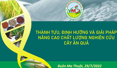 Hội thảo khoa học Viện Khoa học Nông nghiệp Việt Nam năm 2022