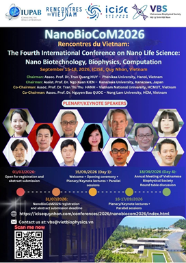 💥THÔNG BÁO HỘI NGHỊ NANOBIOCOM2026💥