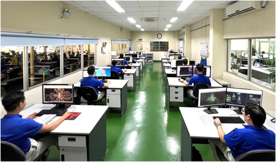 Bắt đầu với công đoạn thiết kế dựng mô hình khuôn